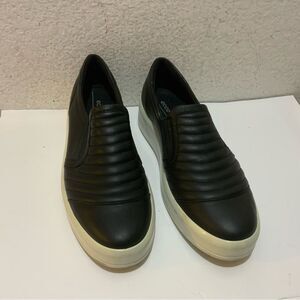 Ecco Soft 9 II Sneakers Quilted Leather Slip On black Size 41